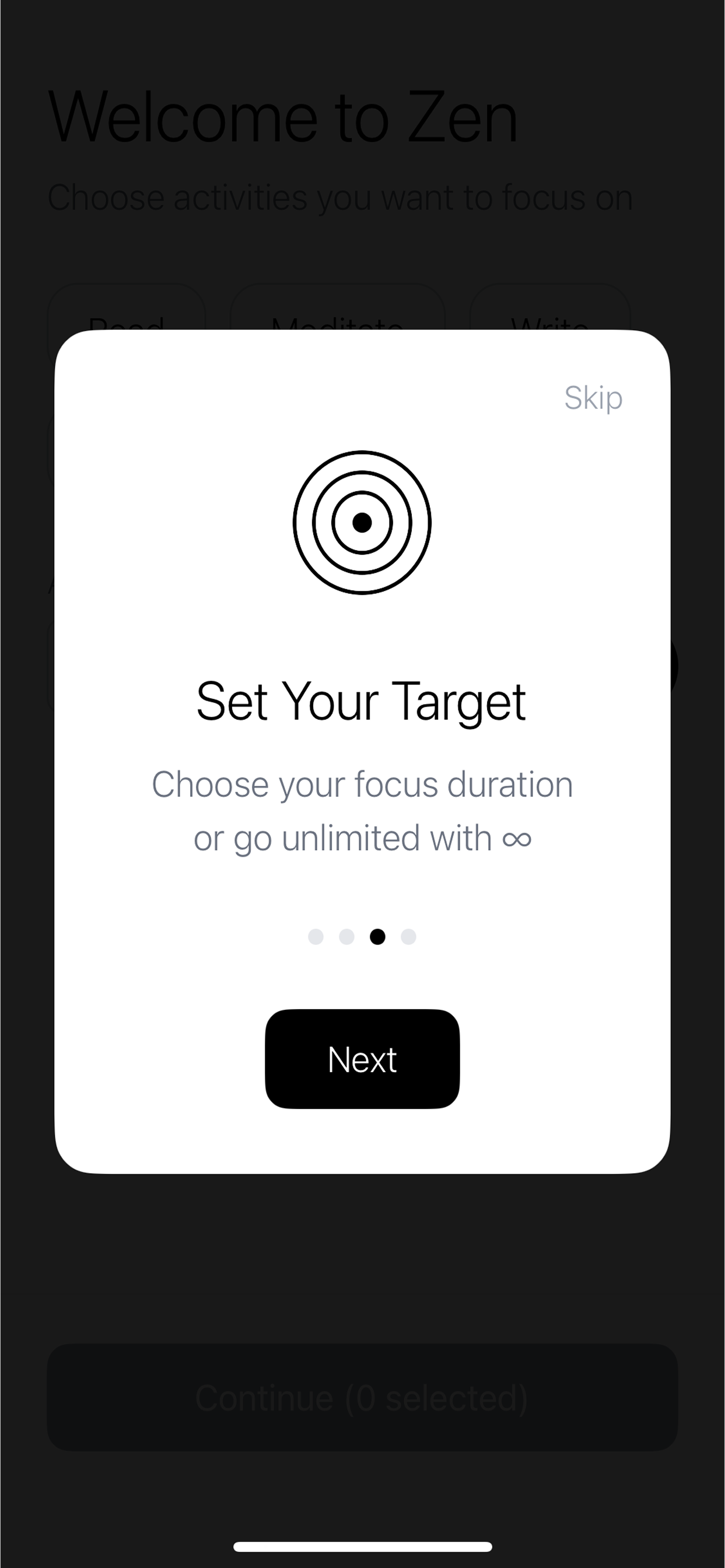 Set Target